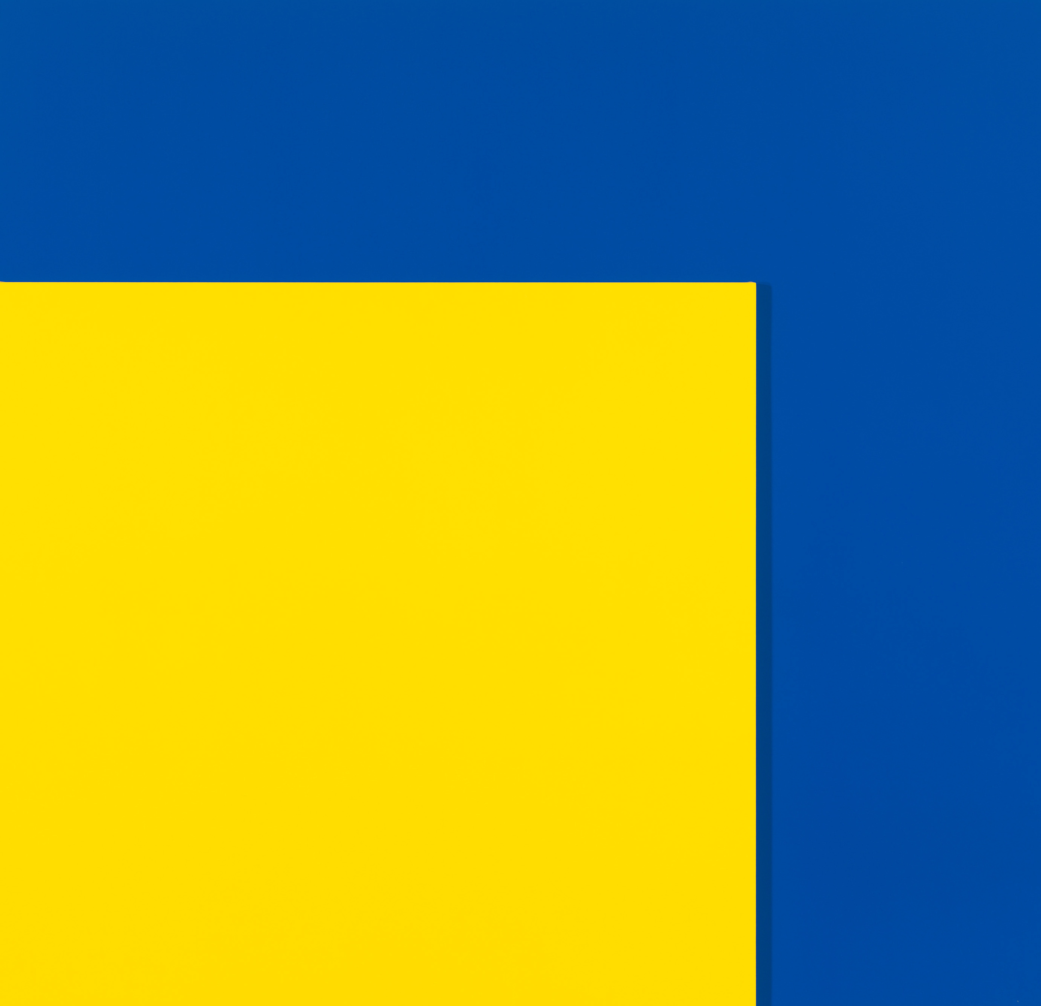A graphic image featuring two equal horizontal bands of blue on the top and yellow on the bottom, representing the national flag of Ukraine.