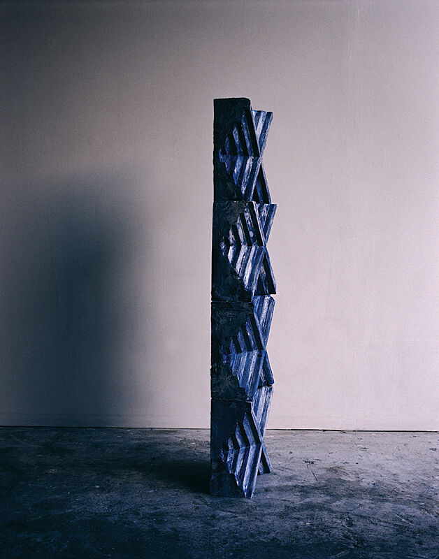 A tall sculpture.