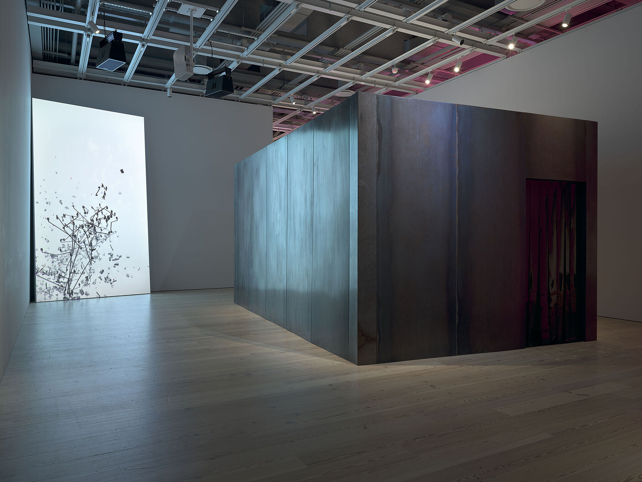 An art installation view of Dreamlands.