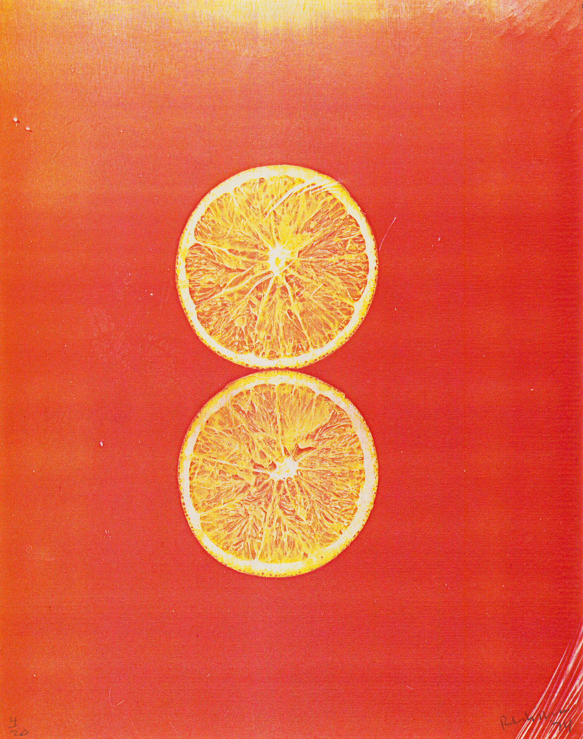 Colorful photocopy image.