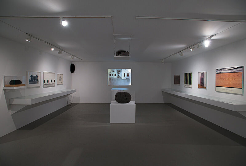Installation view of Richard Artschwager! exhibition.