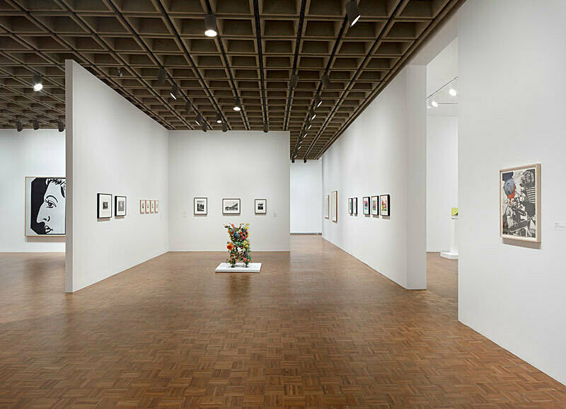 Installation view of Sinister Pop.