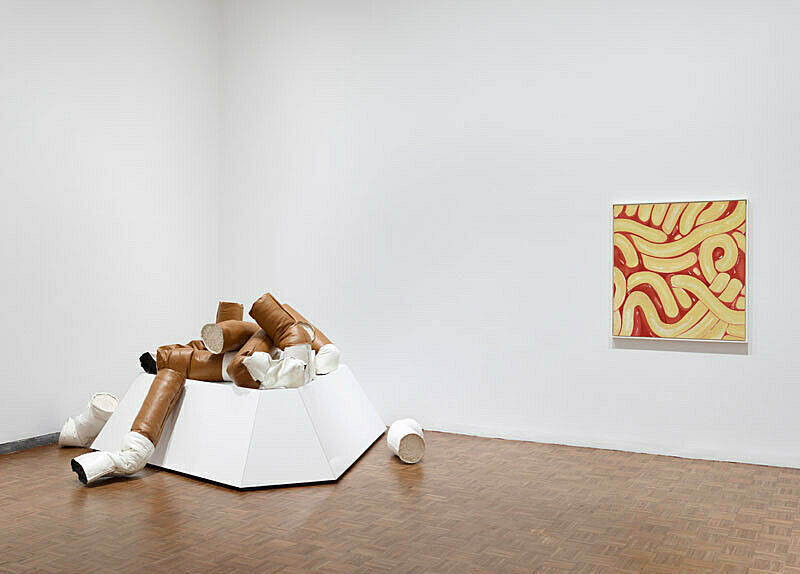 Installation view of Sinister Pop.