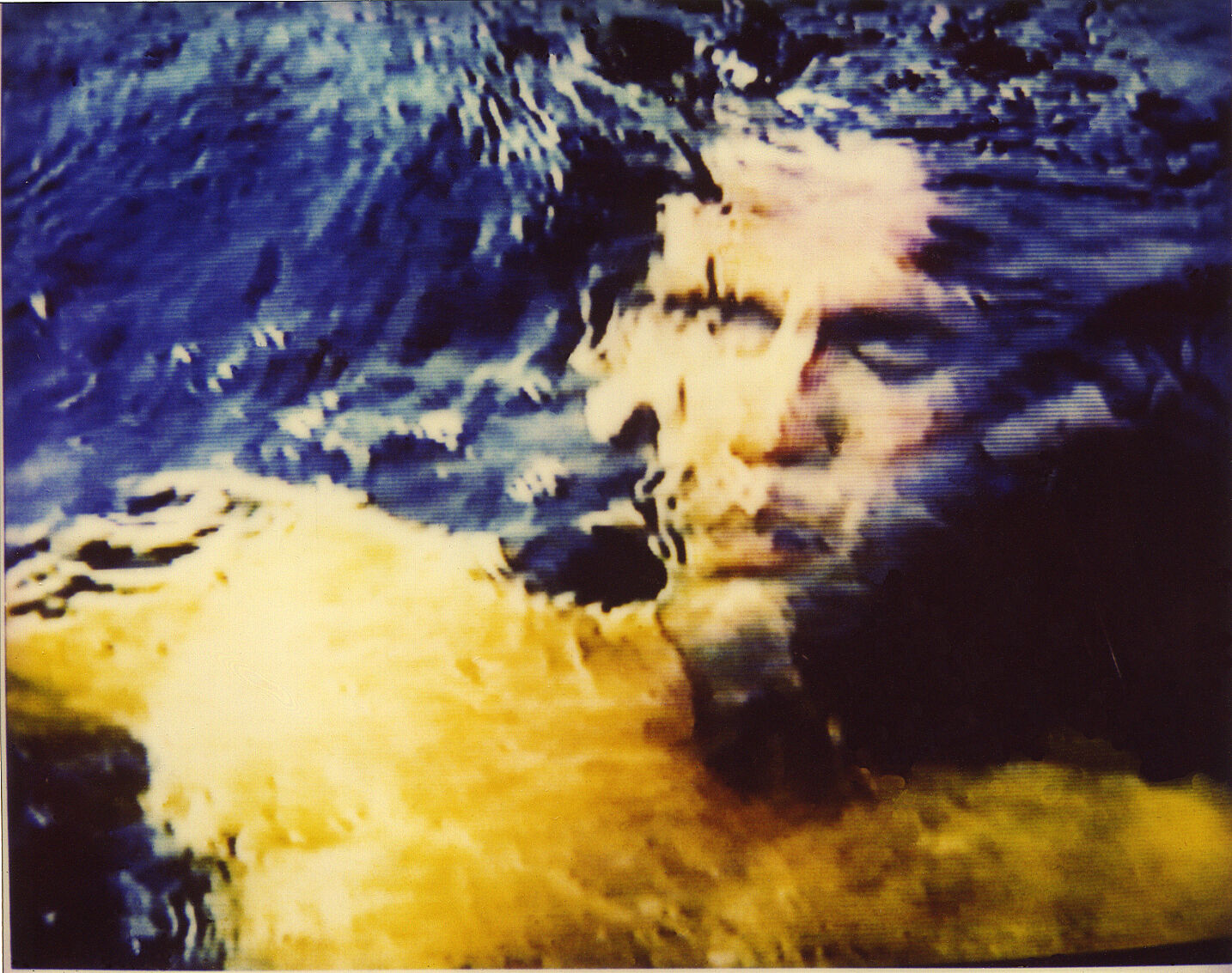 Film still of a person.