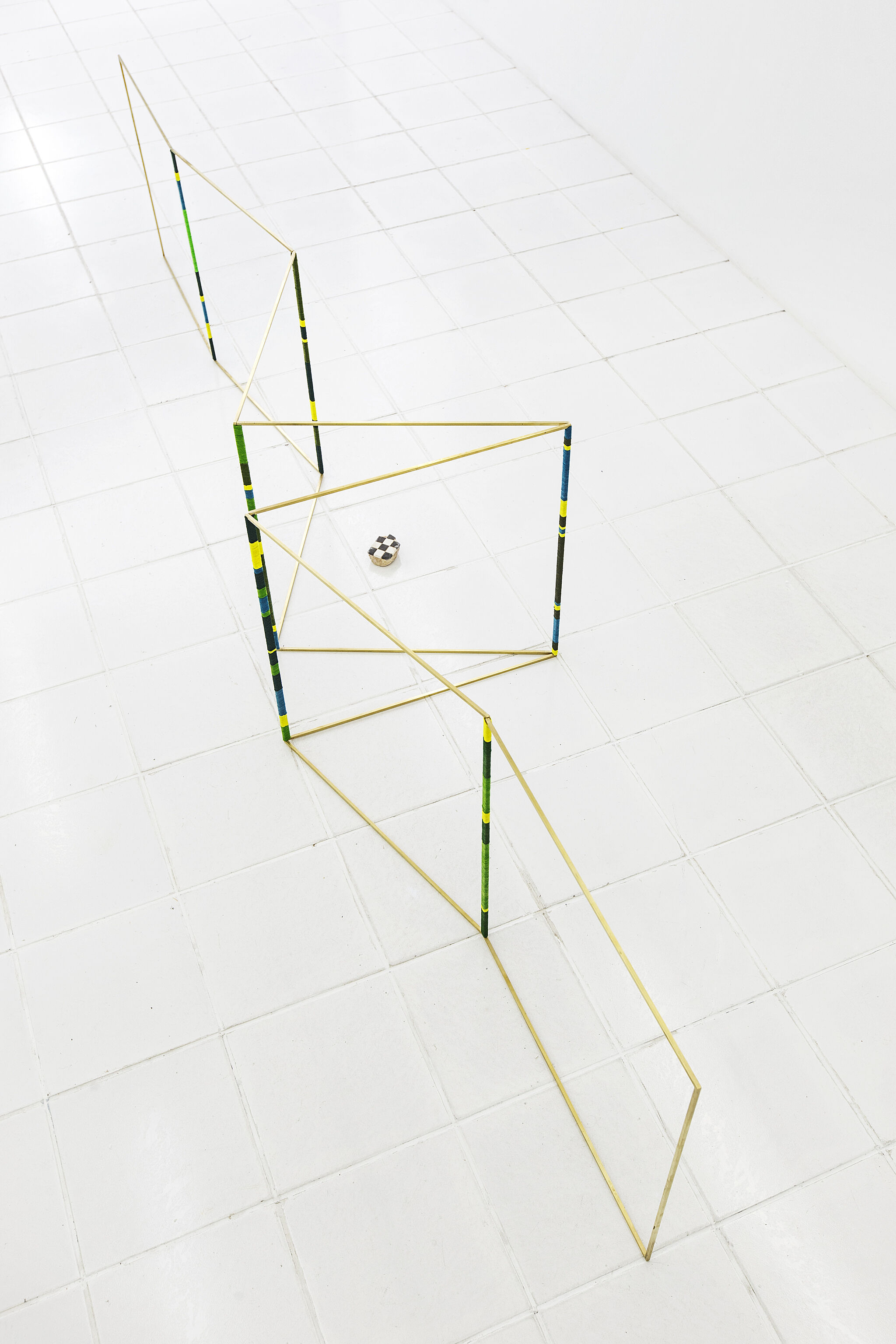 Structure made with sticks.