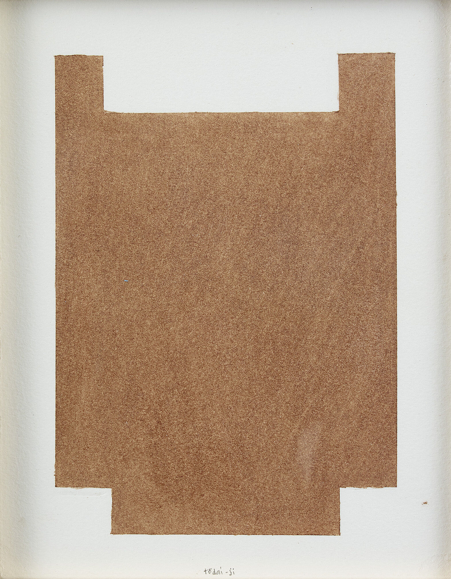 Abstract shapes on paper.