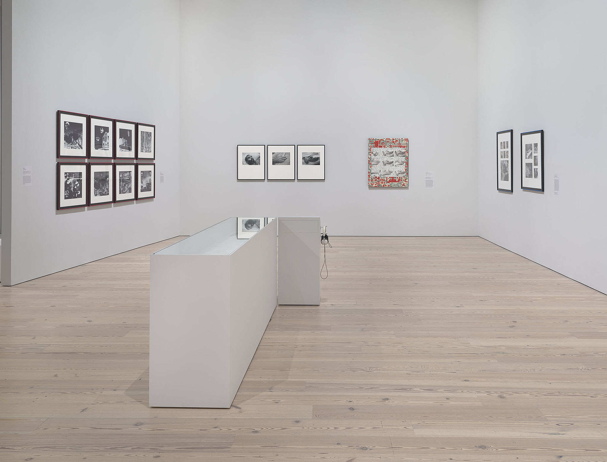 Installation view of David Wojnarowicz exhibition.