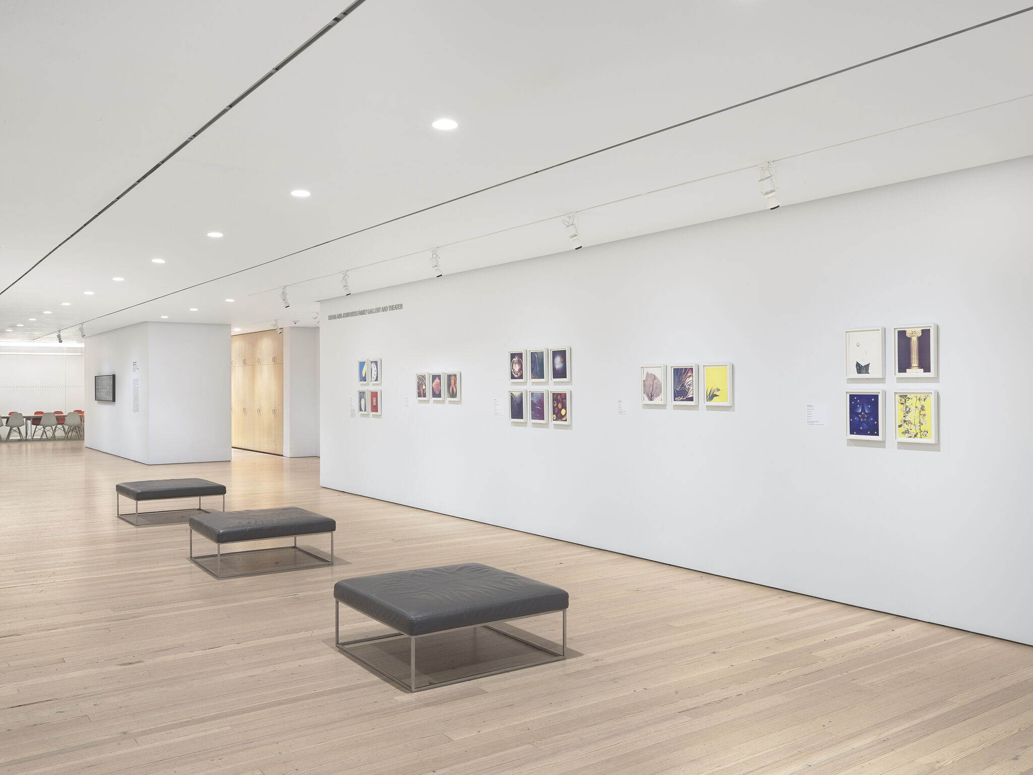 A gallery filled with art.